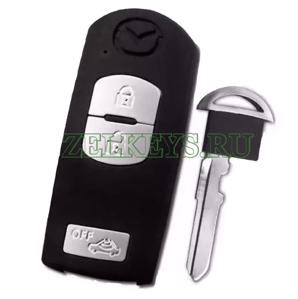 Смарт ключ для Mazda CX-7 SKE11B-04