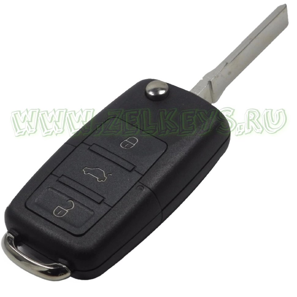 Ключ для VW Caddy 2004г - 2011г. 1K0 959 753 G 