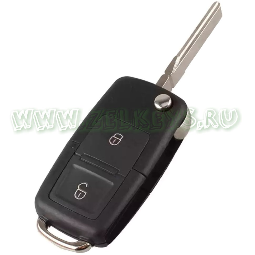 Ключ для Skoda Octavia 2001г - 2011г.   1J0 959 753 CT   1J0 959 753 AG   1J0 959 753 N