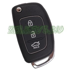 Ключ для Hyundai Solaris  2013г. - 2015г.