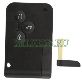Ключ Карта для Renault Megane II 2002г-2010г.