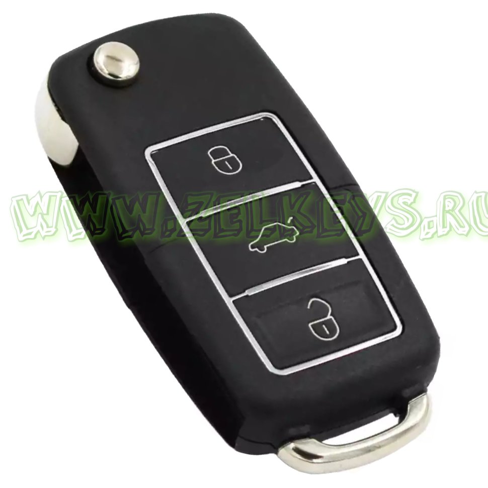 Ключ для Skoda Octavia 2001г - 2011г.   1J0 959 753 CT   1J0 959 753 AG   1J0 959 753 N