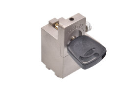 Тиски S4 для авто ключей Fo21 для чпу станков Alpha Beta