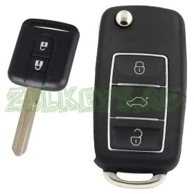 Ключ для Nissan Primera 2004г. - 2007г. P12 